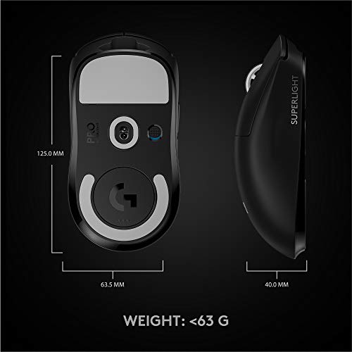 Logitech G PRO X SUPERLIGHT 2 LIGHTSPEED Wireless Gaming Mouse